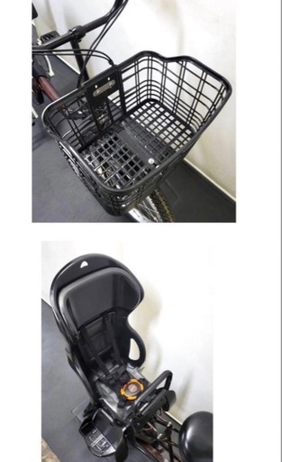 1年保証 送料無料 大容量　パナソニック　ギュット　20インチ　茶色　電動アシスト自転車 g404