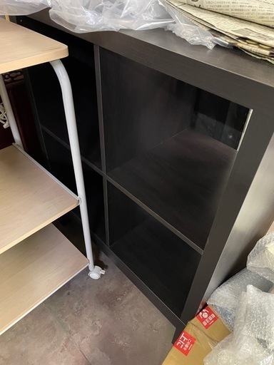 美品　IKEA カラックス　ブラック
