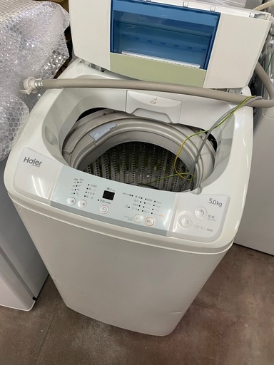 洗濯機　5キロ　ホワイト