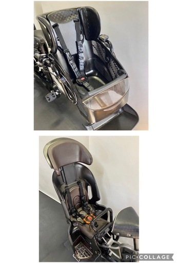 1年保証 送料無料 ブリヂストン　20インチ　子供乗せ　グレー色　電動アシスト自転車 g404