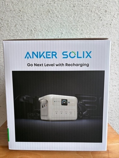 早い者勝ち！アンカー　ANKER Solix C1000 Plus ポータブル電源　1700W オフホワイト ポタ電