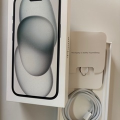 中古　iPhone15 256GBの画像