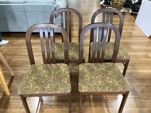 椅子２脚セット【町田市再生家具】　260041