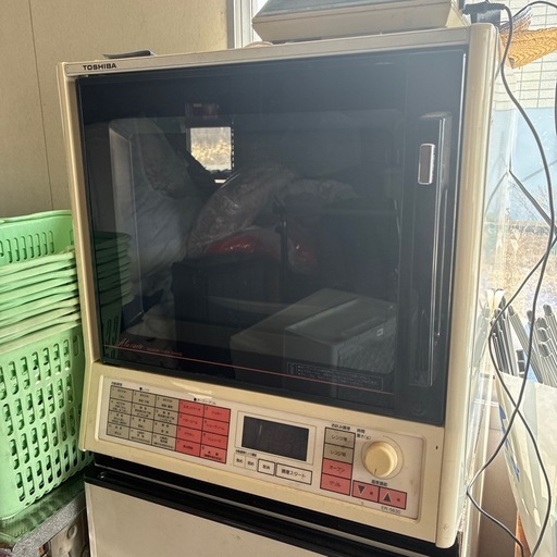レトロな電子レンジ