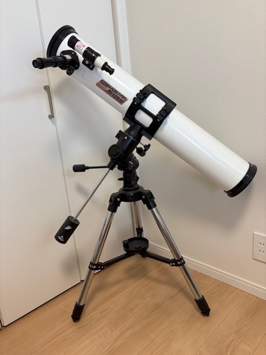 天体望遠鏡 コスモスター ER-115M 美品 箱付き 初心者向け 月観測に◎