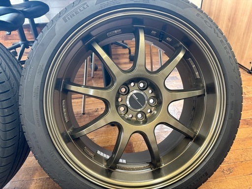 WORK EMOTION D9R 18インチ 8.5J +47 PCD100 5H プリウス BRZ 86 カローラスポーツ バリ溝 値段交渉ok!
