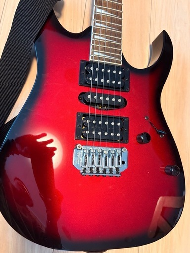 美品　エレキギター　アイバニーズ　Ibanez ソフトケースつき