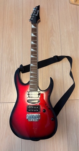 美品　エレキギター　アイバニーズ　Ibanez ソフトケースつき