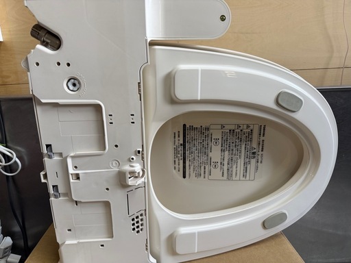 TOSHIBA 2021年製 温水洗浄便座 SCS-T160 クリーンウォッシュ 箱入保管品 動作確認済 取説付属 パステルカラー ウォッシュレット 中古品 ①
