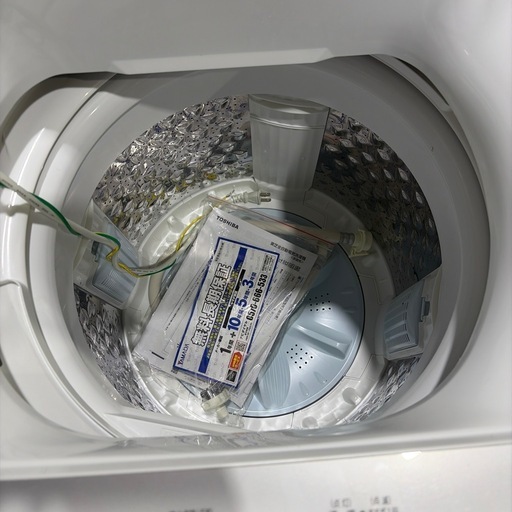 安心のTOSHIBA2023 洗濯機　5k