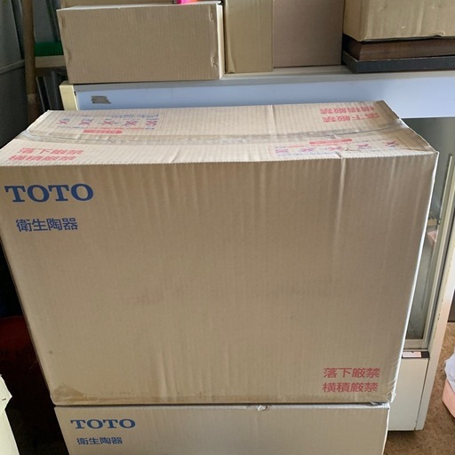 新品未開封　和式便所　床上給水和風大便器 C755VU#NW1 （ホワイト）