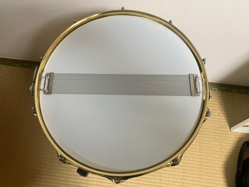 Pearl  brass製スネアドラム