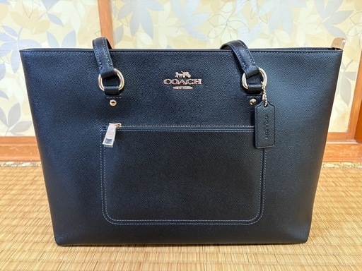 【COACH】A4対応 黒トートバッグ｜未使用・保存袋付き｜定価78,000円→18,000円！