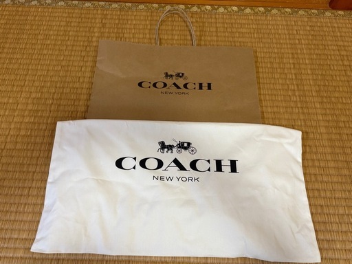 【COACH】A4対応 黒トートバッグ｜未使用・保存袋付き｜定価78,000円→18,000円！