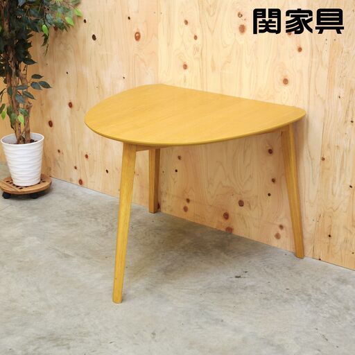 ≪zyt2983ジ限≫ 関家具 2-3人用ダイニングテーブル PINGU TABLE(90)/DT90ピングー　おしゃれ/新生活/一人暮らし/中古家具/リユースストレージ仙台 080402-56