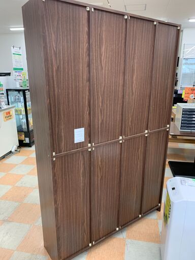 ＼家具＊家電のお店／【ｼﾞｬﾝｸﾞﾙｼﾞｬﾝｸﾞﾙ石川金沢店】オープン書棚　木目調/DBR　 W(幅)118×D(奥行き)30×H(高さ)179cm