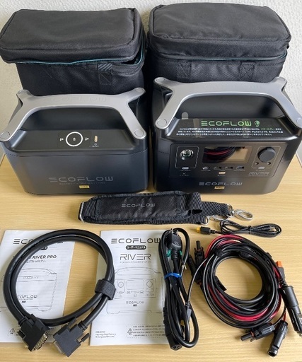 ECOFLOW  PRO ＋ 専用エキストラバッテリー ポータブル電源
