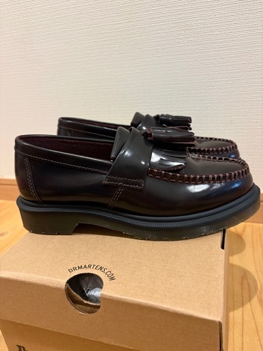 Dr. Martens Adrian タッセルローファー チェリーレッド UK4