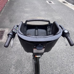 YAMAHA pas kiss 電動アシスト自転車 チャイルドシート付きの画像