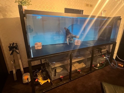 極美品　2400 水槽セット　アクリル製  