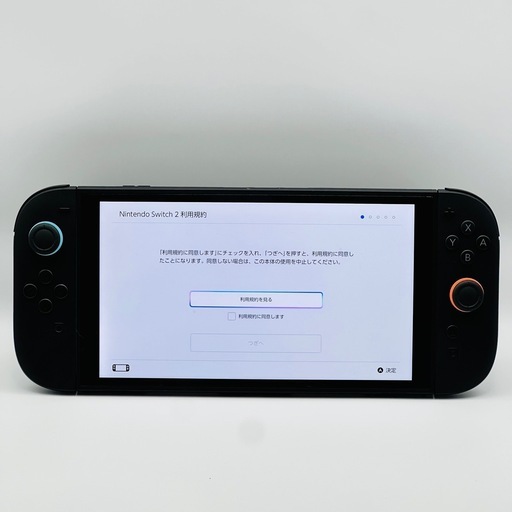 【極美品】Nintendo Switch 2 日本語設定版（ほぼ未使用・画面傷なし）
