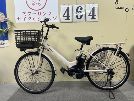 464　Panasonic　電動アシスト自転車　26インチ　丁寧に整備済み　中古自転車