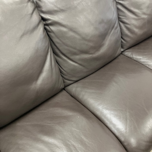 ITALSOFA3人掛けソファーブラウン【トレファク堺福田店】