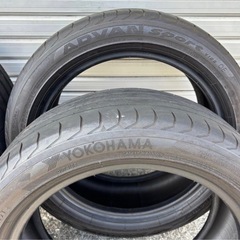 4本セット 16インチ YOKOHAMA アドバン 195/50R16 84V ADVAN sports v105 タイヤ セット YOKOHAMA の画像