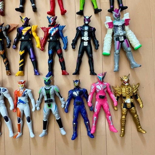【37体セット】仮面ライダー ソフビ フィギュア　まとめ売り
