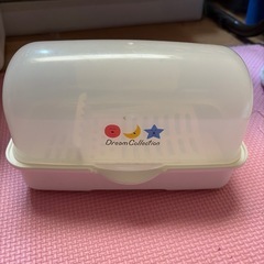 レンジで除菌　哺乳瓶洗浄の画像