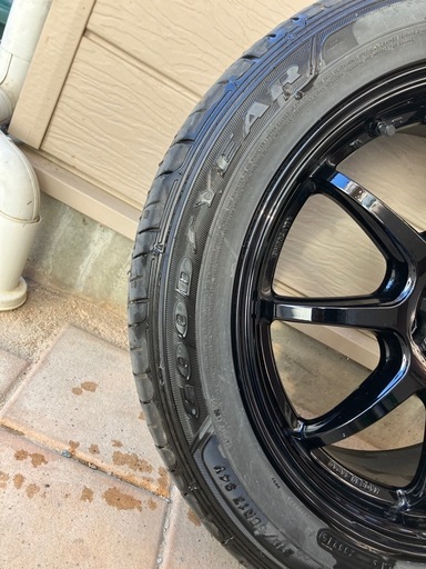 ワーク エモーション D9R 17インチ 7J 　グッドイヤー イーグル LS EXE