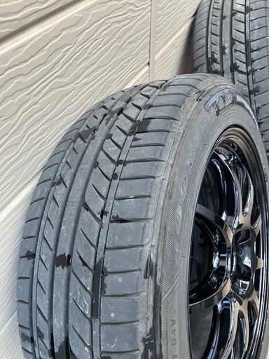 ワーク エモーション D9R 17インチ 7J グッドイヤー イーグル LS EXE