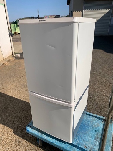♦Panasonic ノンフロン冷凍冷蔵庫【2021年製】NR-B14FW-W