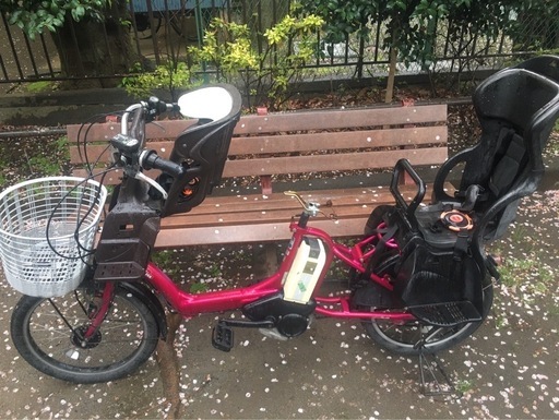 前後子供乗せ電動自転車