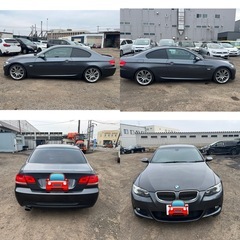 BMW 3シリーズクーペ　320iクーペ　平成19年17.1万キロ　車検令和8年7月　社外ナビ　 TV WA20の画像