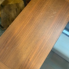 【安い‼️】ガラステーブル✨ローテーブル🌿‬の画像