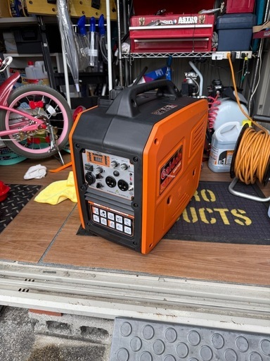 インバーター発電機 ガソリン発電機GH2700i 最大出力3.2kVA Gaidoh 正弦波 防音型 高出力