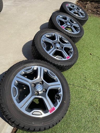 スズキハスラー純正ホイール+スタッドレス
タイヤセット