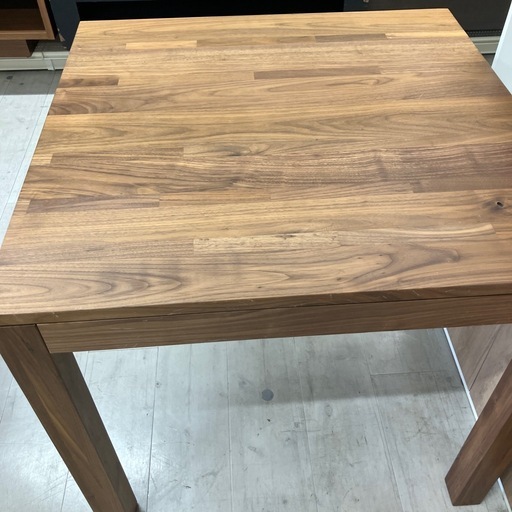 無印良品ダイニングテーブル引き出し付　ブラウン木製【トレファク堺福田店】