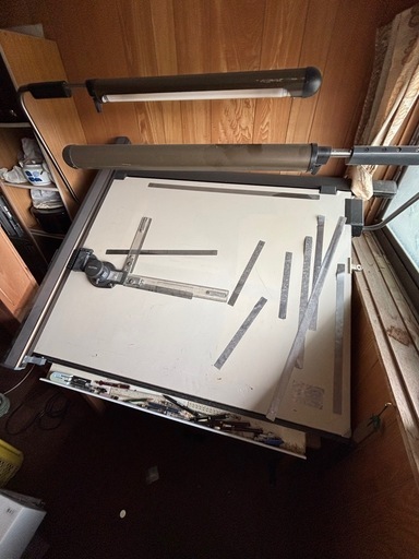 CM-I型・II型製図台　ドラフター