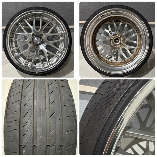 早い者勝ち 社外ホイール WORK ランベックLM1 19インチ アルミホイール ワーク