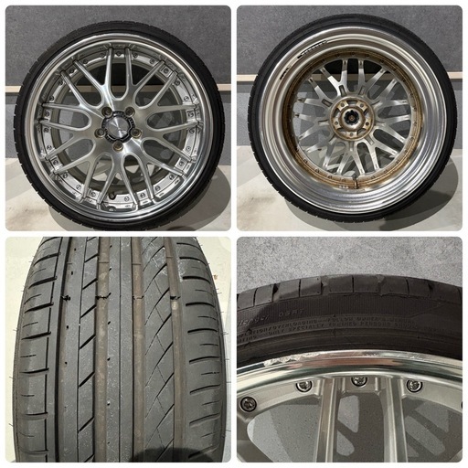 早い者勝ち 社外ホイール WORK ランベックLM1 19インチ アルミホイール ワーク