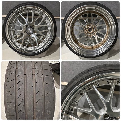 早い者勝ち 社外ホイール WORK ランベックLM1 19インチ アルミホイール ワーク