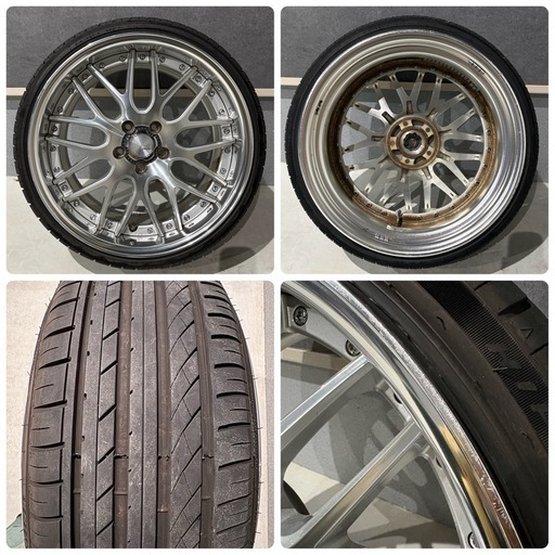 早い者勝ち 社外ホイール WORK ランベックLM1 19インチ アルミホイール ワーク