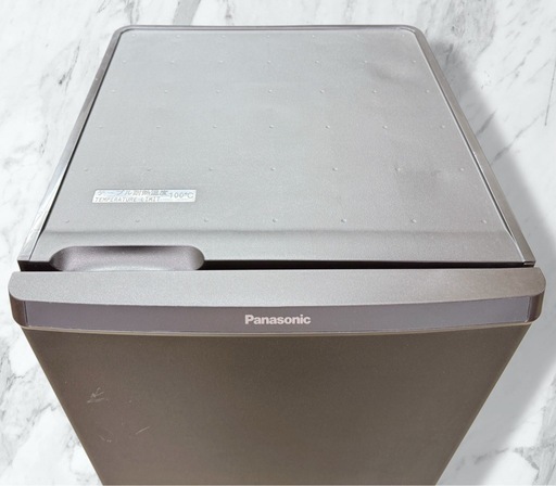 2020年製 Panasonic 168L 冷蔵庫 NR-B17CW マットダークグレー 2ドア 動作確認済