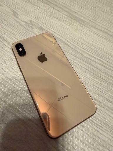 値下げしました?iPhone Xs256Gバイト美品ピンクゴールド✨ (KAZ) 岸辺 