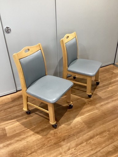 ダイニングチェア２脚セット【町田市再生家具】　260047