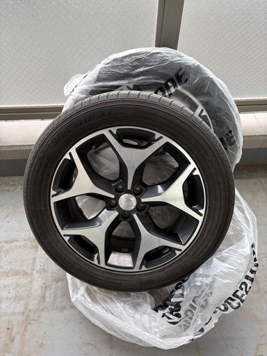 スバル　フォレスター　純正ホイール　225/55R18