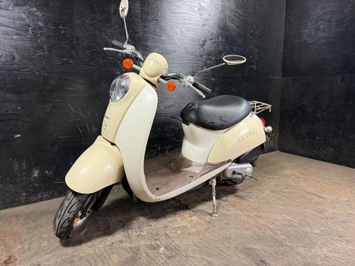★支払総額4.5万円★ホンダ スクーピー ベージュ AF55 おしゃれな車両！ ４スト、集中キー！ サイスタ付き！ 通勤、通学に♪