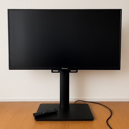 受け渡し者決定　32V　昇降式　テレビ　テレビ台つき　リモコンあり　テレビ線あり